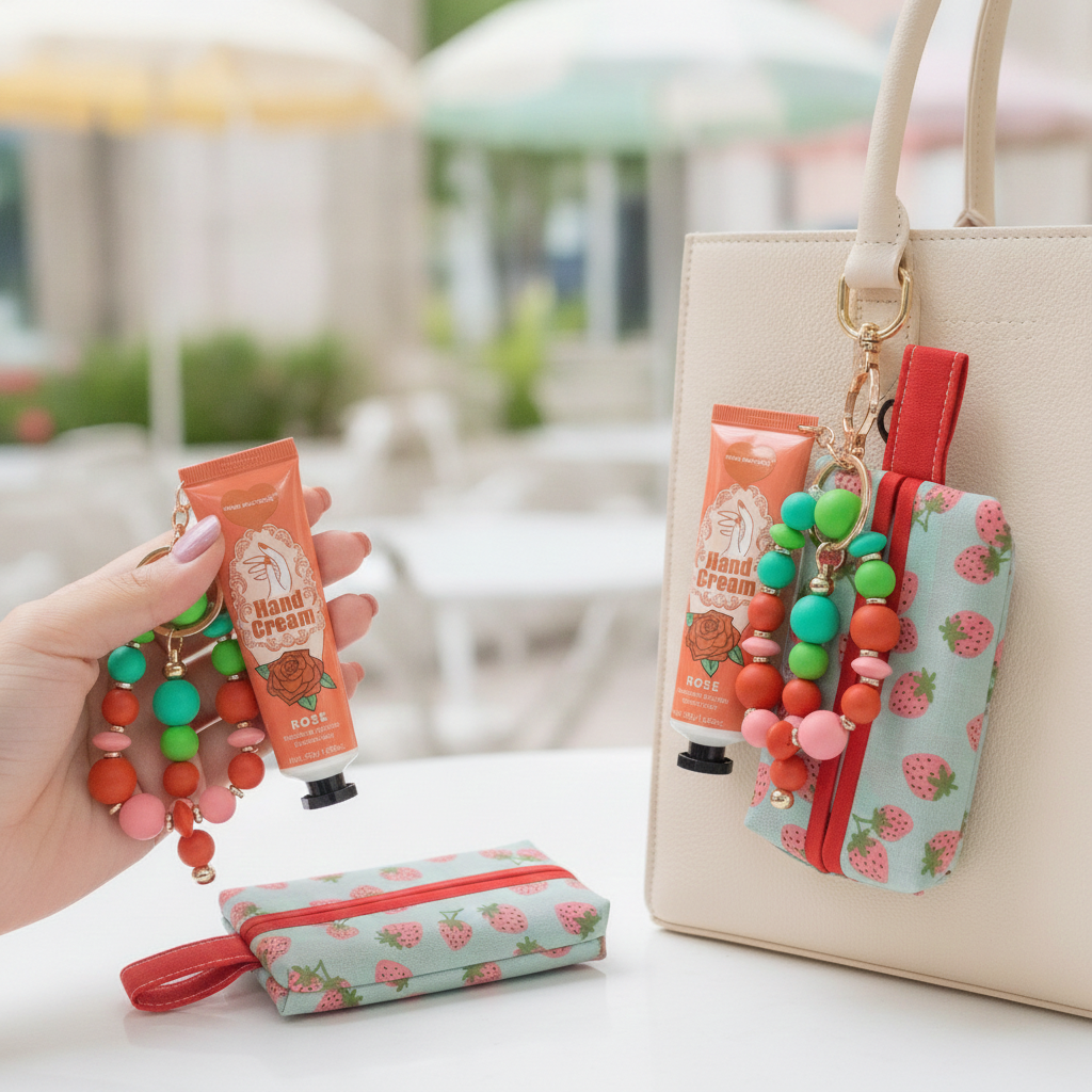 Handmade Bag Charms & Tissue Holder Combos — Unique Designs