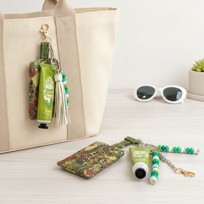 Handmade Bag Charms & Tissue Holder Combos — Unique Designs