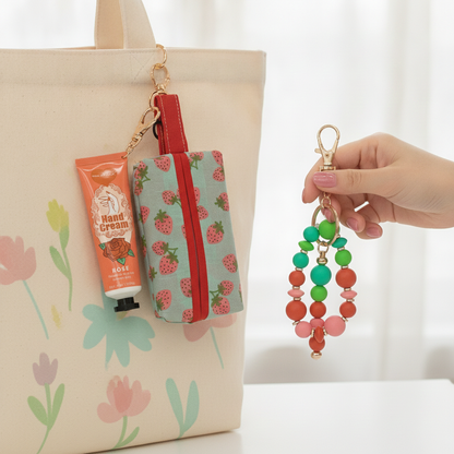 Handmade Bag Charms & Tissue Holder Combos — Unique Designs