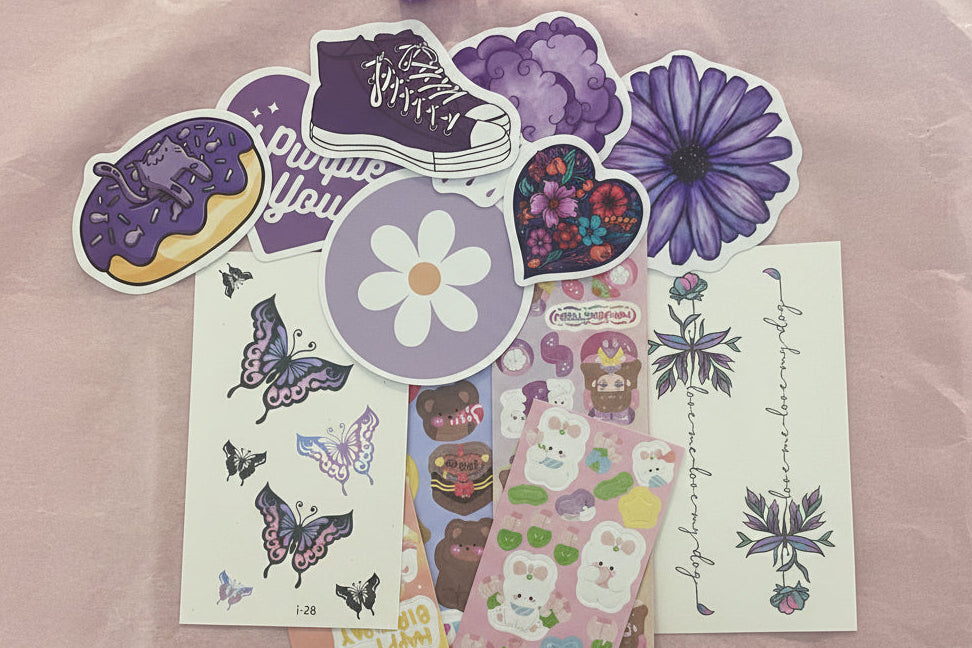 Sticker beads: Lucky Time - extra stickers! 