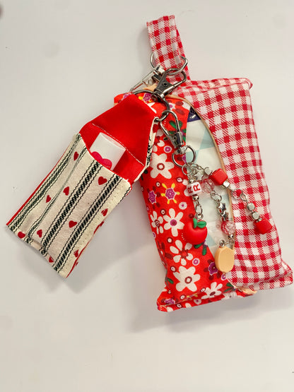 Handmade Bag Charms & Tissue Holder Combos — Unique Designs