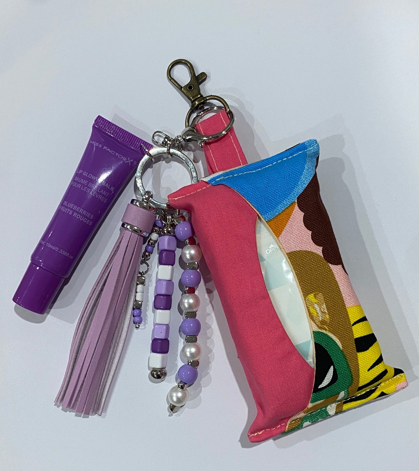 Handmade Bag Charms & Tissue Holder Combos — Unique Designs