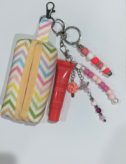 Handmade Bag Charms & Tissue Holder Combos — Unique Designs