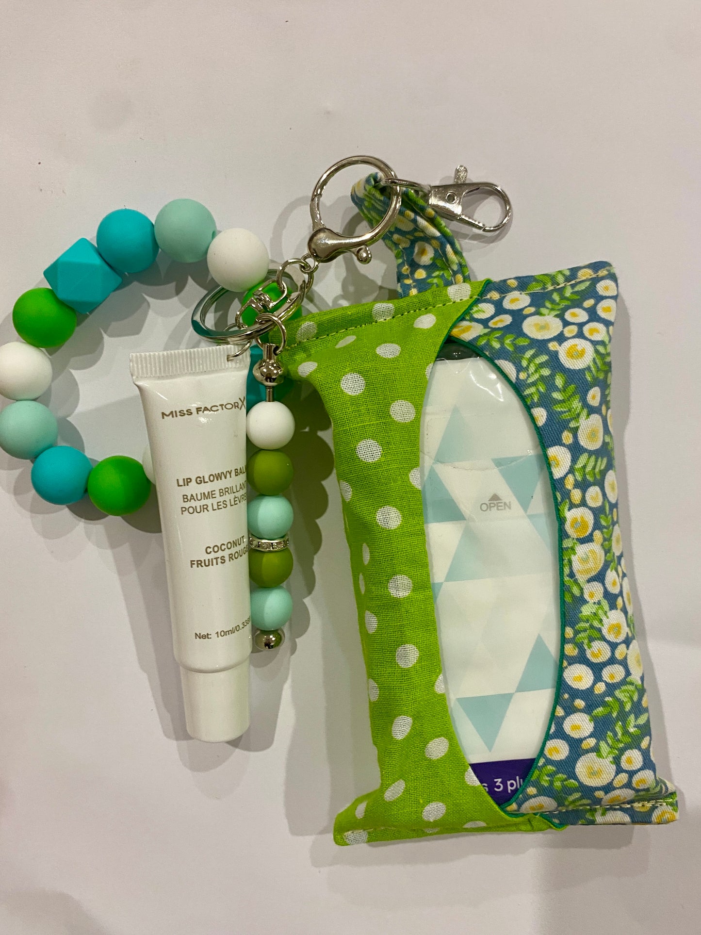 Handmade Bag Charms & Tissue Holder Combos — Unique Designs